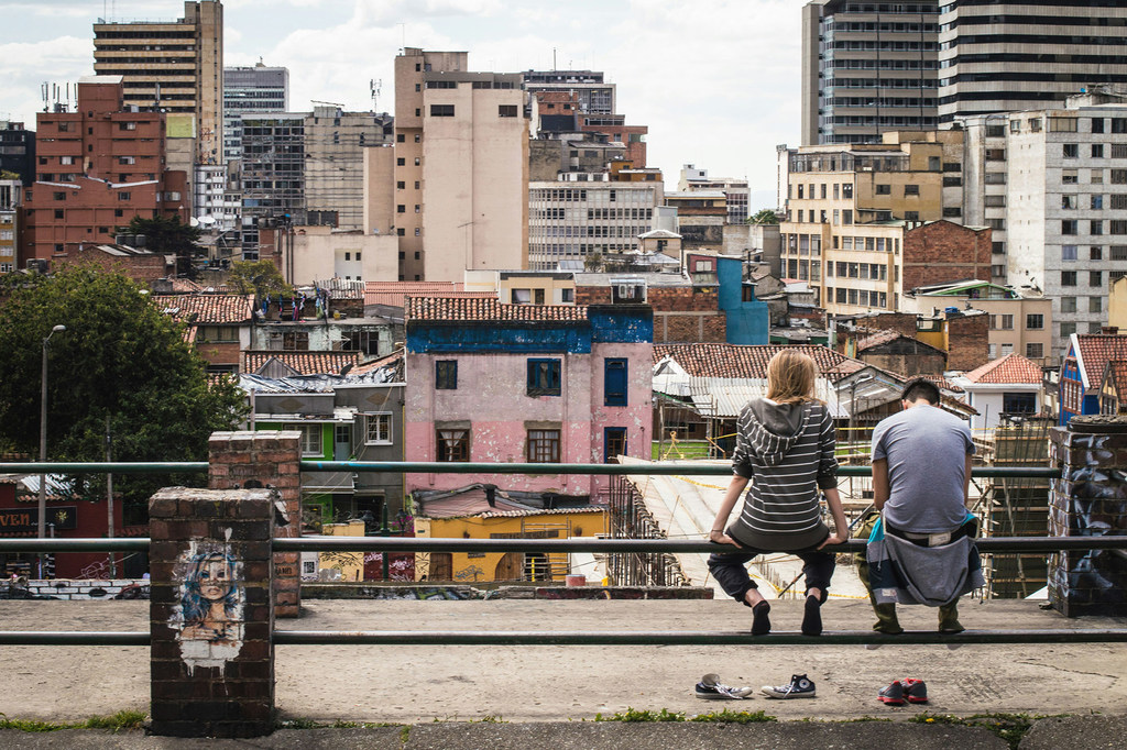Bogotá, la capitale de la Colombie.
